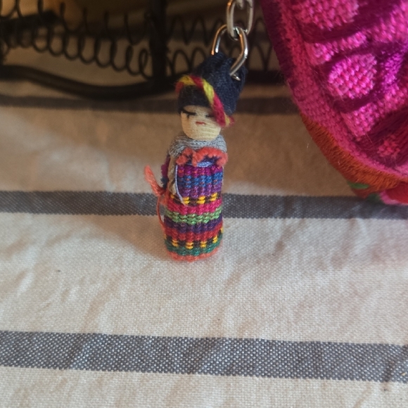 Embroidered Floral Crossbody Bag - Picture 3 of 13